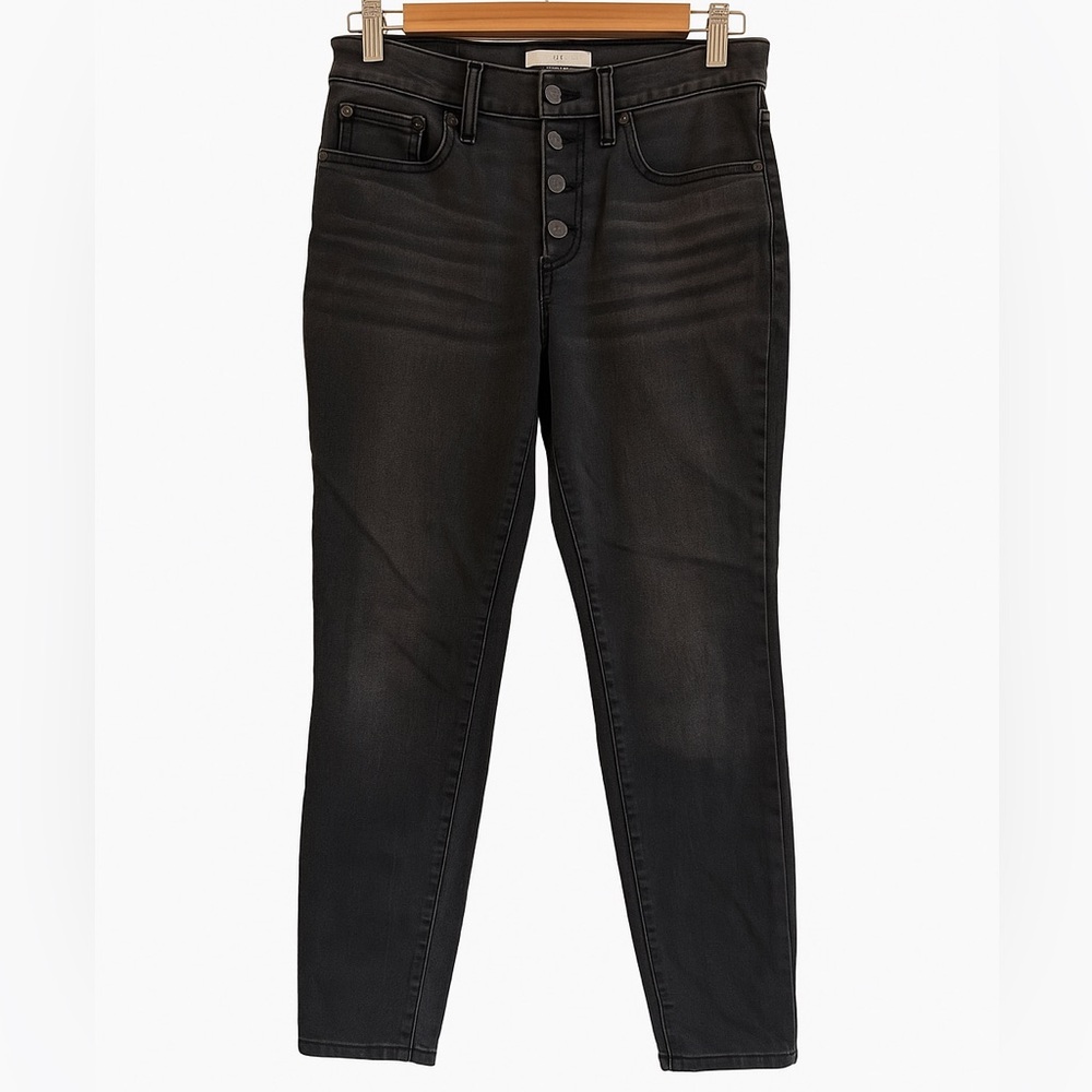 J. Crew High-Rise Skinny Jeans – Gray Wash – Size 29